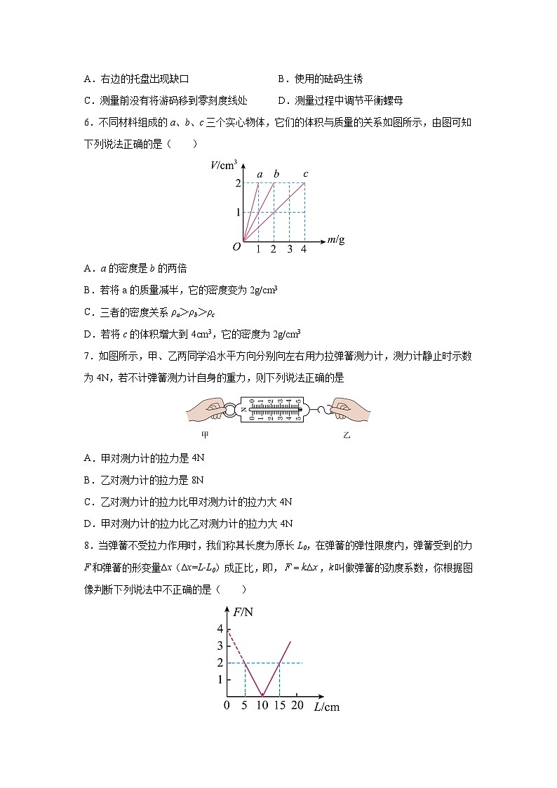 2024~2025学年江苏省扬州市八年级下学期第一次月考模拟练习卷物理试卷（解析版）第2页