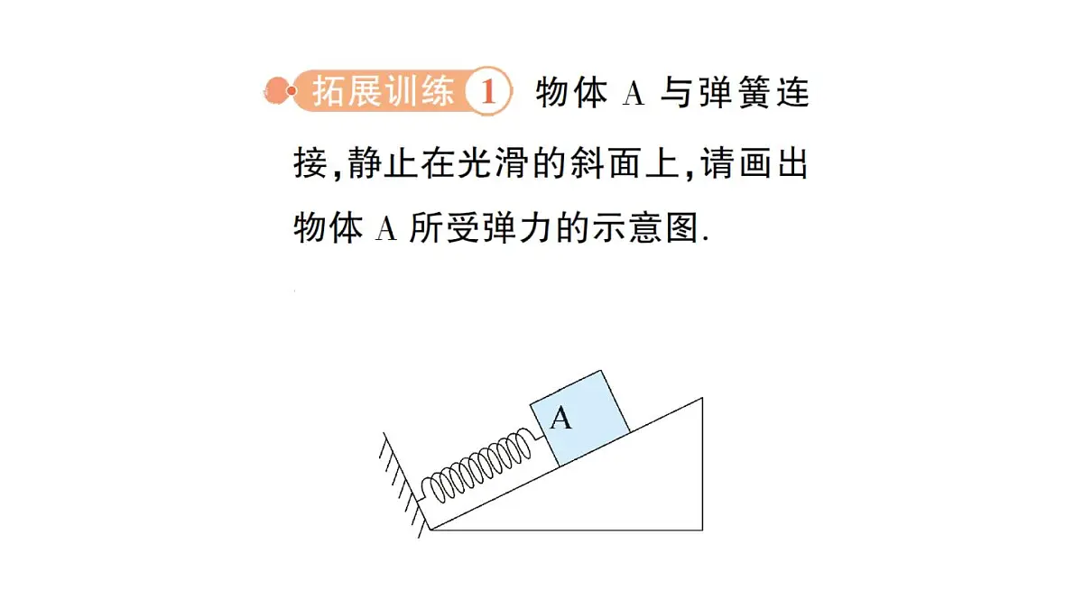 初中物理新人教版八年级下册第八章专题一 力学作图作业课件2025春第5页