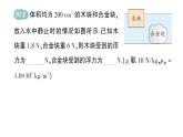 初中物理新人教版八年級下冊第十章第三節(jié) 物體的浮沉條件及應用作業(yè)課件2025春
