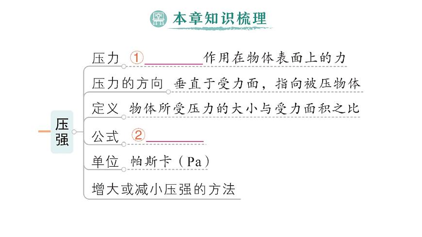 初中物理新人教版八年级下册第九章章末复习提升作业课件2025春第2页