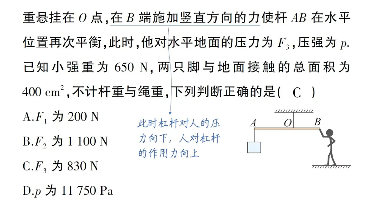 初中物理新人教版八年级下册第十二章专题五 简单机械的综合计算作业课件2025春第4页