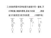 初中物理新滬科版八年級全冊第十一章第二節(jié)第二課時(shí) 滑輪組作業(yè)課件2025春