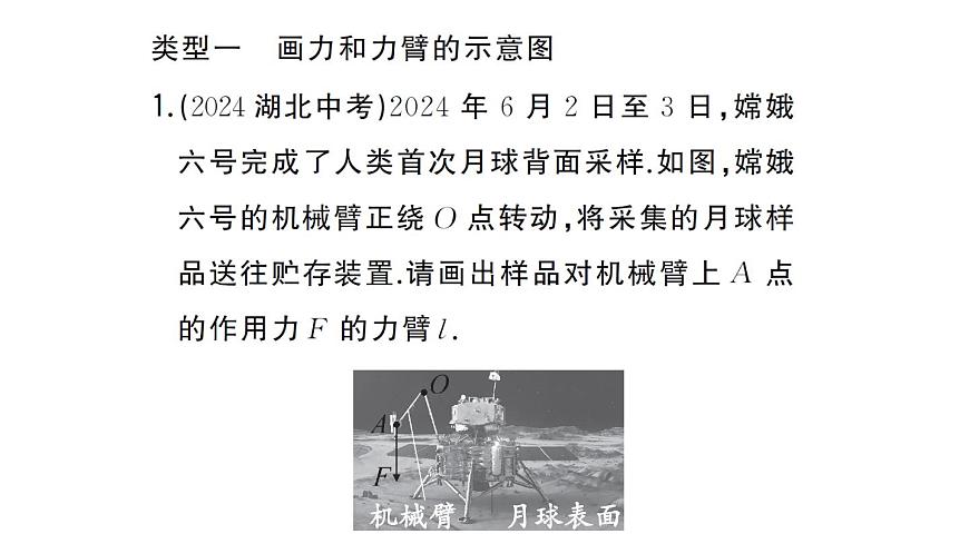 初中物理新沪科版八年级全册第十一章专题六 杠杆作图作业课件2025春第2页