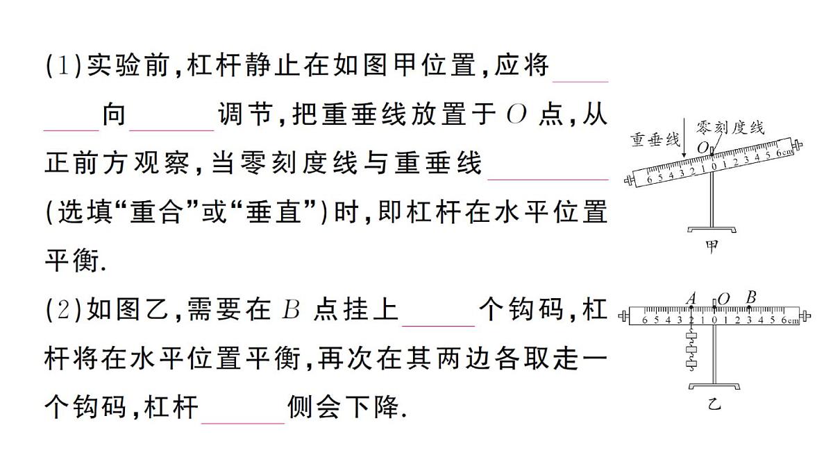 初中物理新沪科版八年级全册第十一章重点实验突破作业课件2025春第4页