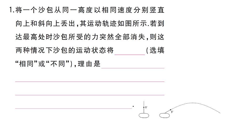 初中物理新沪科版八年级全册中考新视野一 开放性填空作业课件2025春第2页