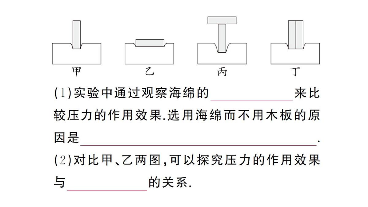 初中物理新沪科版八年级全册第八章重点实验突破作业课件2025春第3页