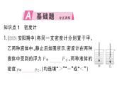 初中物理新滬科版八年級(jí)全冊(cè)第九章第四節(jié)第二課時(shí) 浮沉條件的應(yīng)用作業(yè)課件2025春