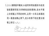 初中物理新滬科版八年級全冊第七章重點實驗突破作業(yè)課件2025春