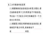 初中物理新滬科版八年級全冊第七章第三節(jié) 二力平衡課堂作業(yè)課件2025春