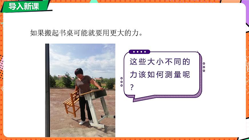 7.2 力的测量 弹力第5页