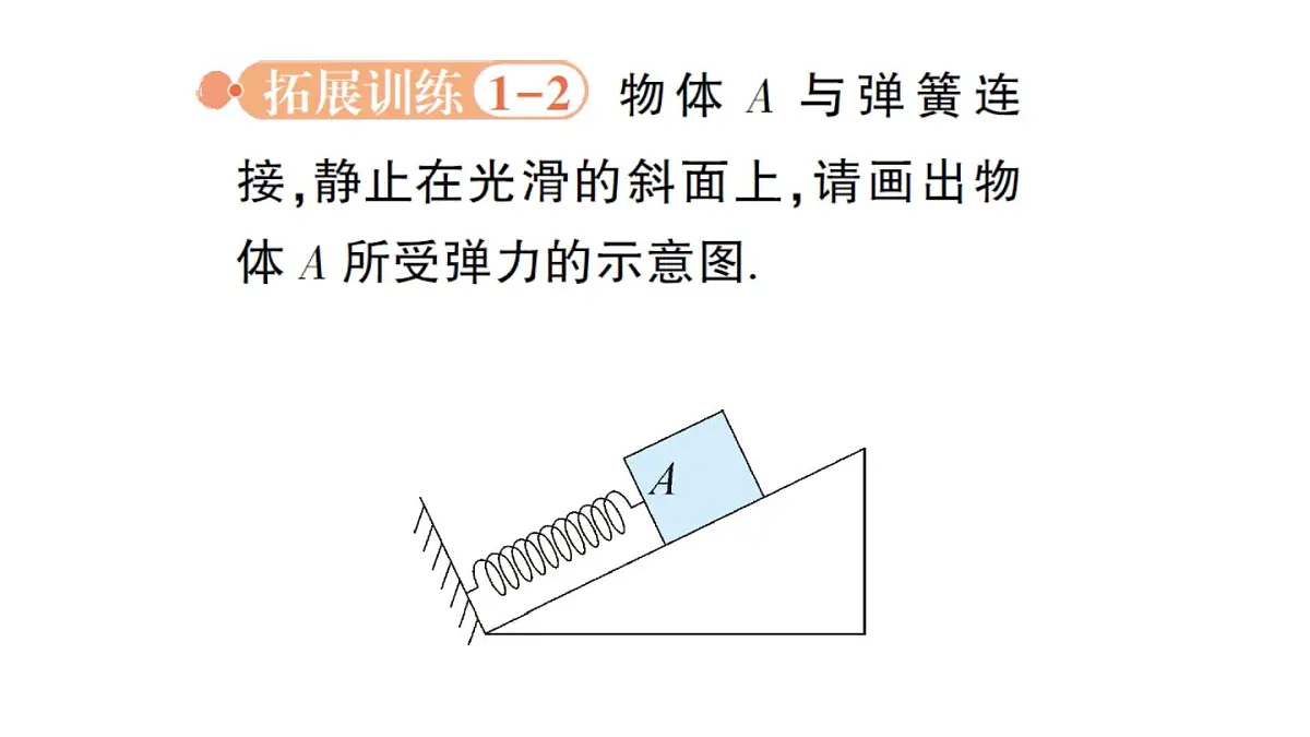 初中物理新北师大版八年级下册第七章专题二 力学作图作业课件2025春第5页
