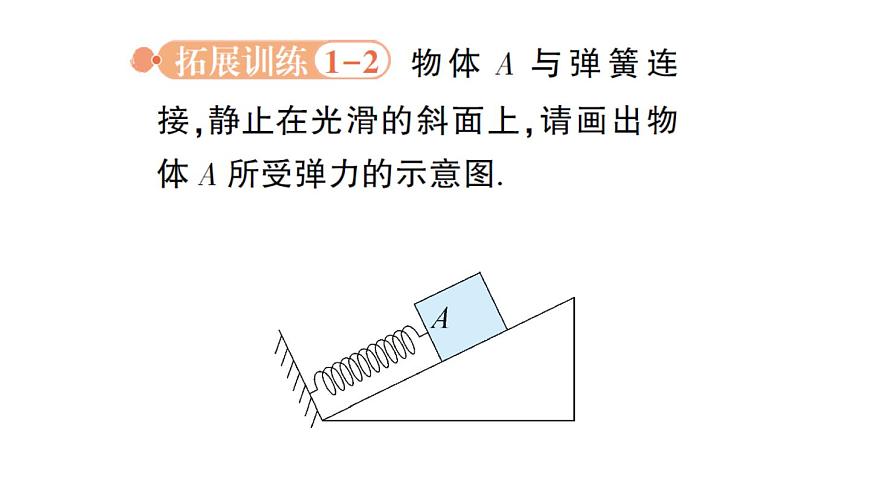 初中物理新北师大版八年级下册第七章专题二 力学作图作业课件2025春第5页