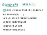 初中物理新北師大版八年級下冊第七章第二節(jié) 力的測量彈力作業(yè)課件2025春