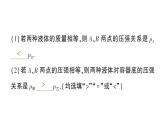 初中物理新北師大版八年級下冊第八章專題三 液體壓強的分析與計算作業(yè)課件2025春