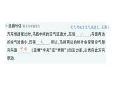 初中物理新北師大版八年級(jí)下冊(cè)第八章第五節(jié) 流體壓強(qiáng)與流速的關(guān)系作業(yè)課件2025春