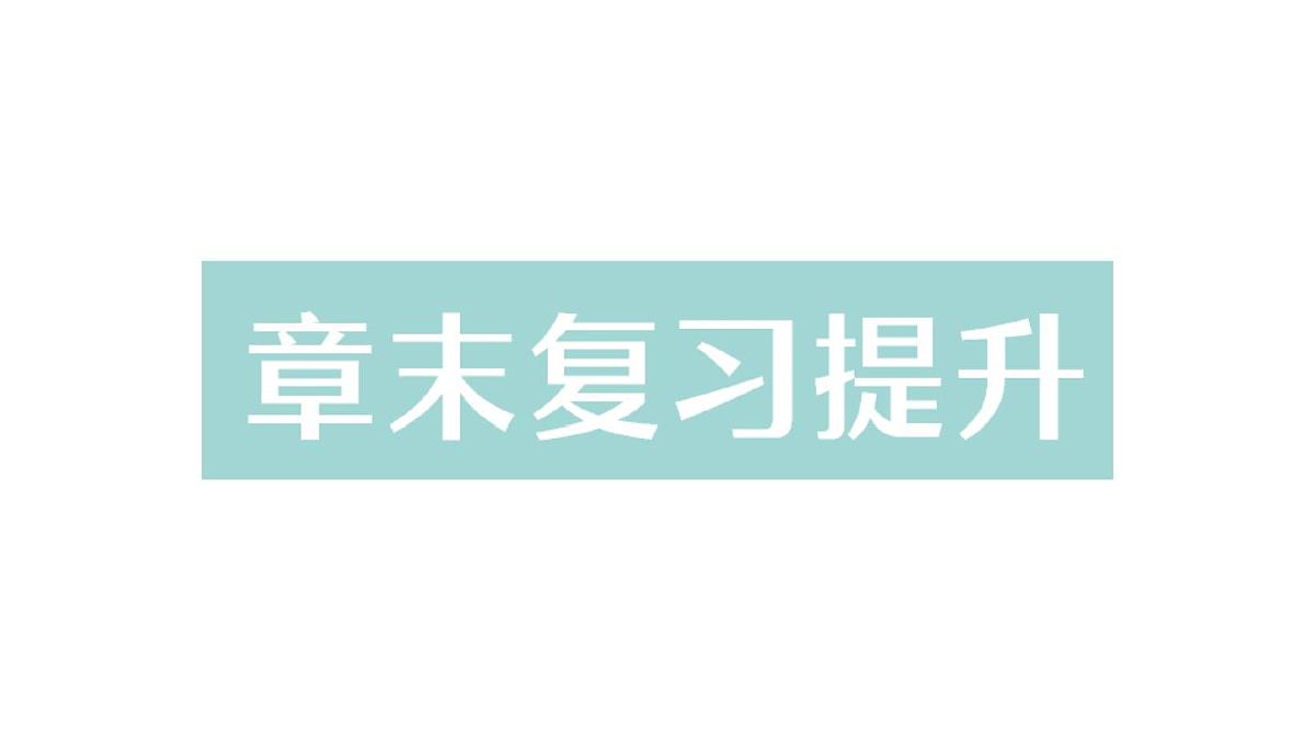 初中物理新北师大版八年级下册第七章章末复习提升作业课件2025春第1页