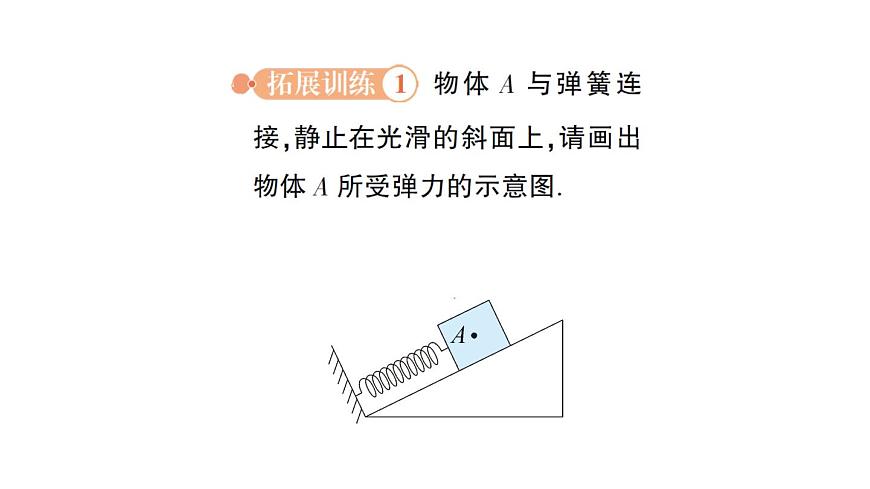 初中物理新沪科版八年级全册第七章专题一 力学作图作业课件（2025春）第4页