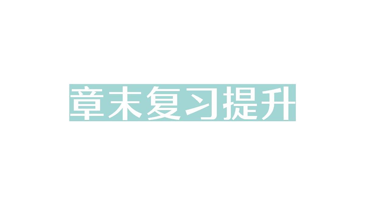 初中物理新沪科版八年级全册第十一章章末复习提升作业课件（2025春）第1页