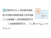 初中物理新教科版八年級下冊第10章第4節(jié) 沉與浮作業(yè)課件2025春