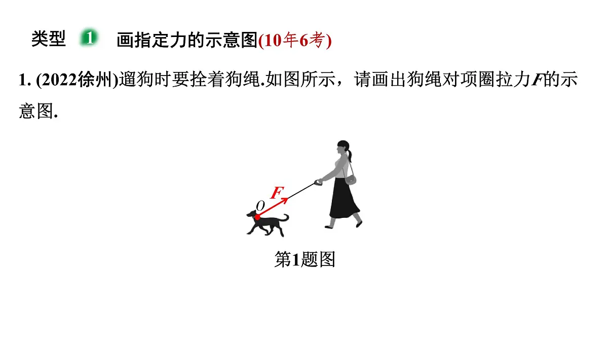 基础题型突破 力学作图-2025年中考物理二轮复习专题训练课件PPT第2页