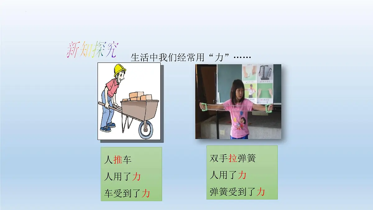 第七章运动和力 2025学年北师大版物理八年级下学期 课件第5页