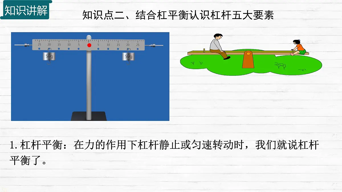 11.1 探究 杠杆的平衡条件 课件 2024-2025学年物理沪科版八年级全一册第8页