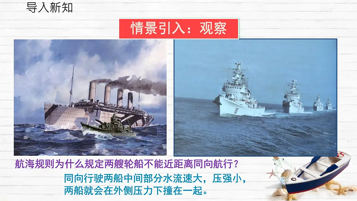8.4 流体压强与流速的关系 课件-2024-2025学年沪科版物理八年级下册第4页