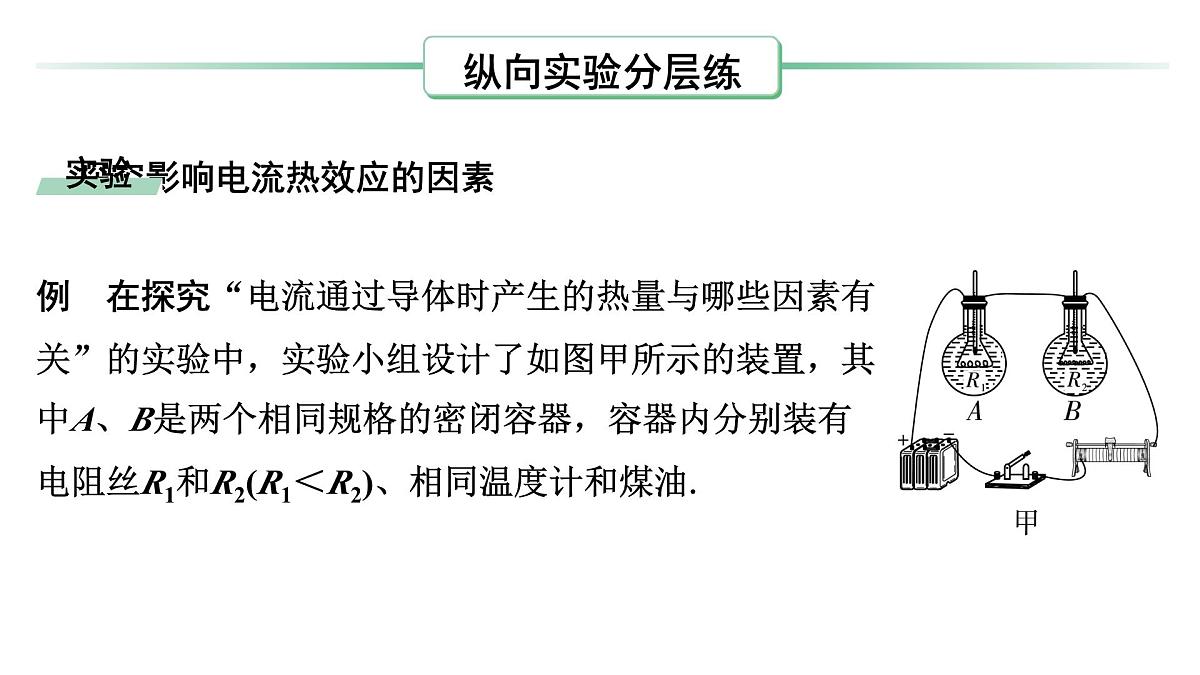 第十八章 探究影响电流热效应的因素-2025年中考物理一轮复习专题讲练课件PPT第4页