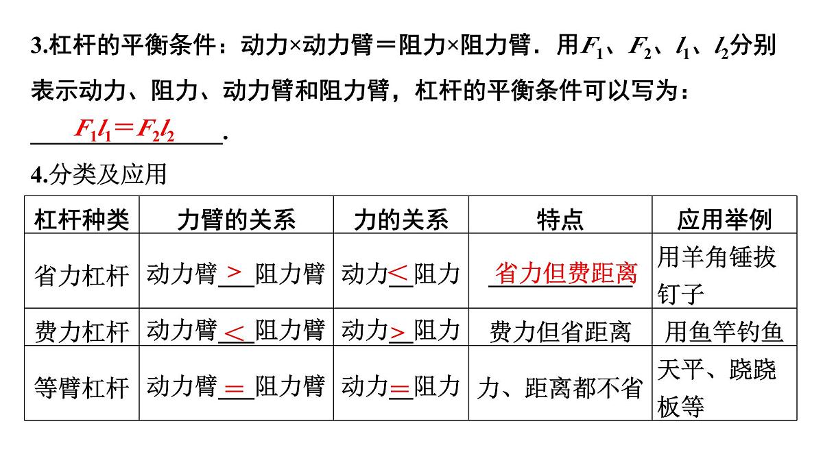 第十四章 简单机械-2025年中考物理一轮复习专题讲练课件PPT第4页
