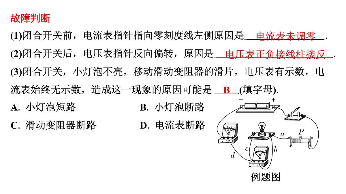 第十六章 电路故障分析-2025年中考物理一轮复习专题讲练课件PPT第5页