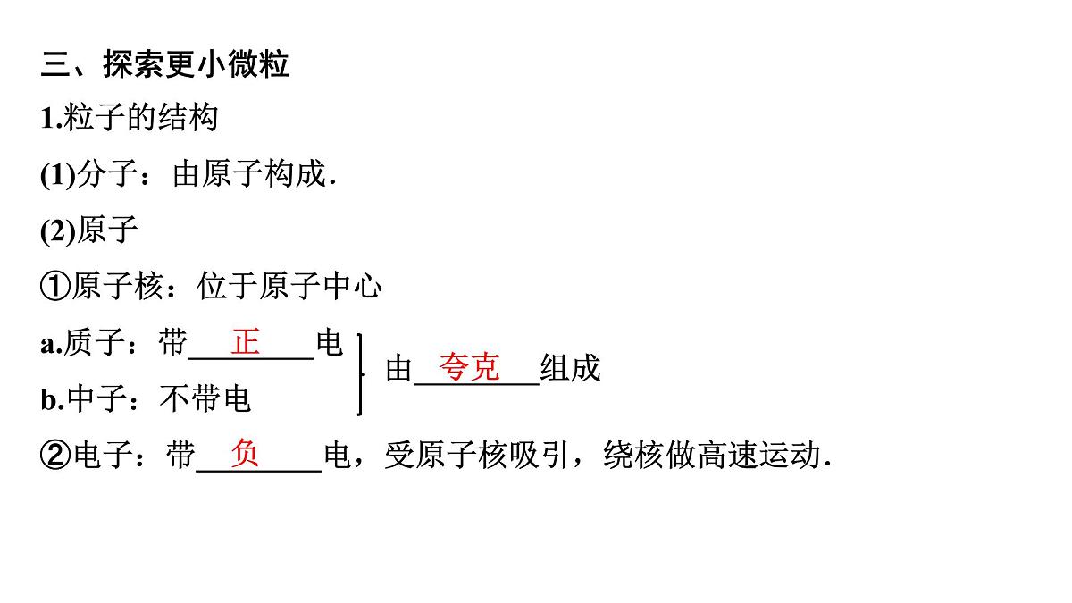 第七章 从粒子到宇宙-2025年中考物理一轮复习专题讲练课件PPT第8页