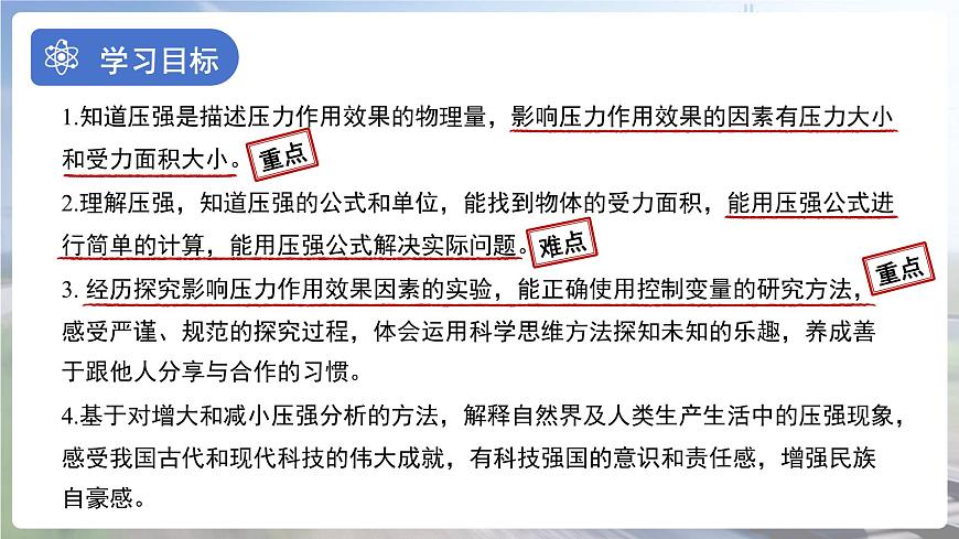 9.1《压强》课件 物理教科版（2024）八年级下册第2页