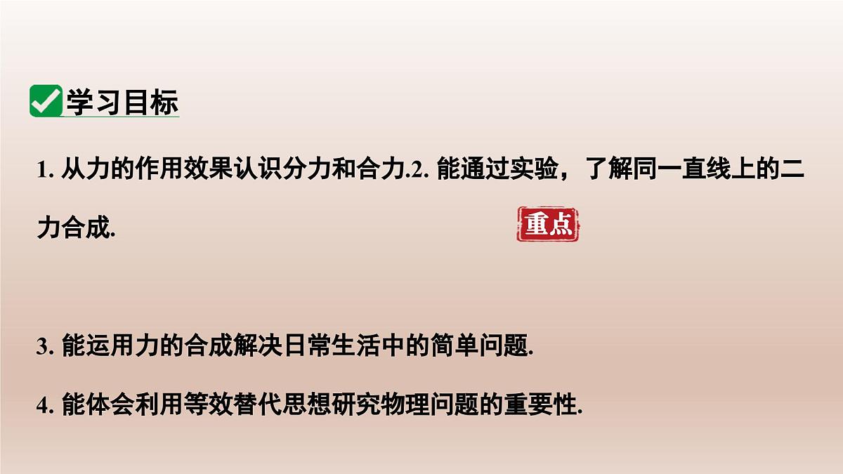 7.2 力的合成 课件-2024-2025学年沪科版物理八年级全一册第3页