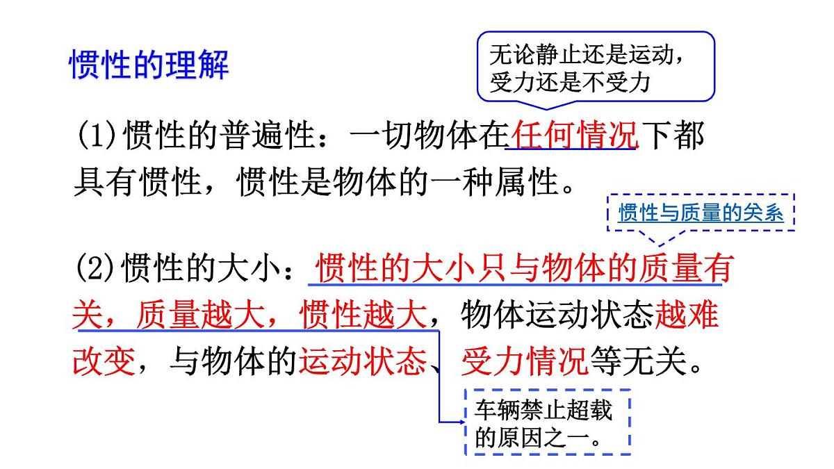 初中物理新沪科版八年级全册第七章第一节第二课时 惯性教学课件2025春第7页