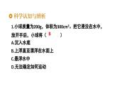 初中物理新滬科版八年級全冊第九章本章練習(xí)教學(xué)課件2025春