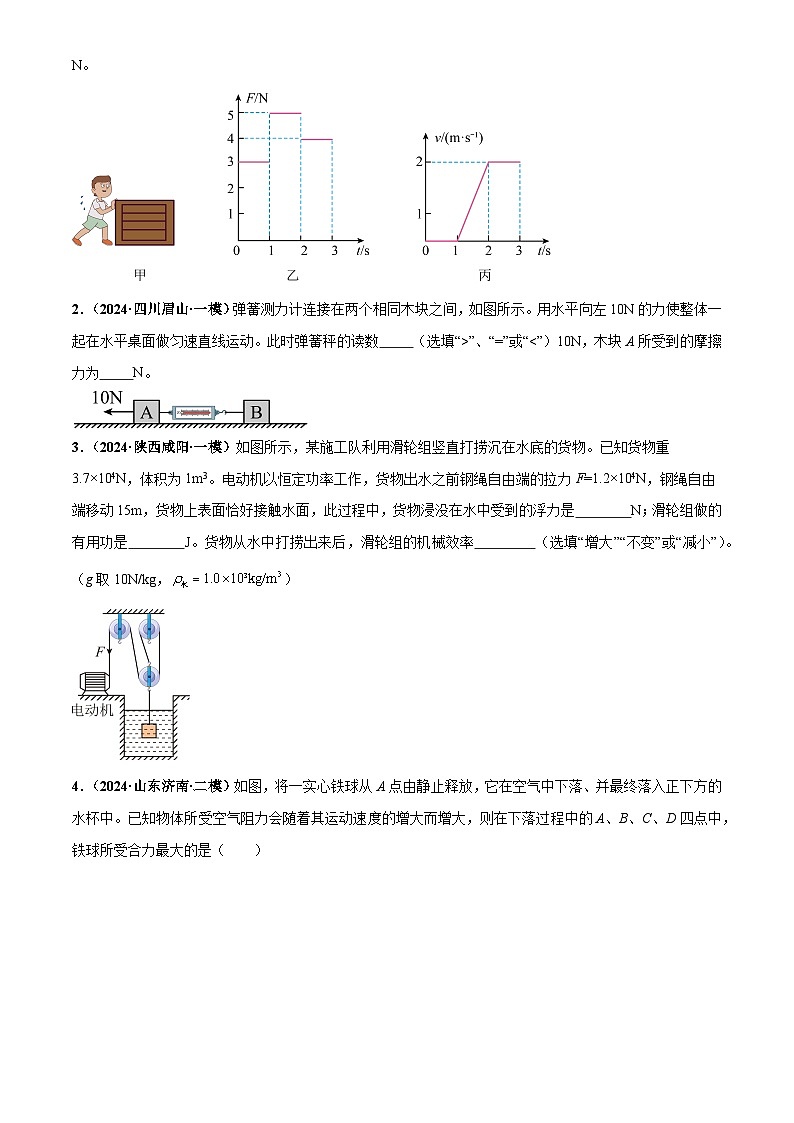 力学微专题1  受力分析及作图（练习）（原卷版）第2页