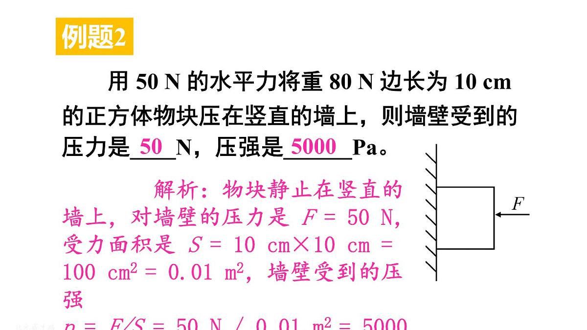 初中物理新教科版八年级下册9本章复习教学课件2025春第7页
