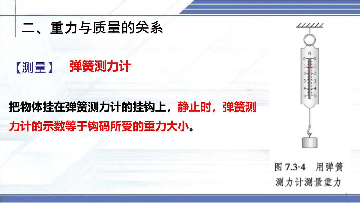 7.3 重力 2025学年八年级物理下册同步课件（北师大版2024）第7页