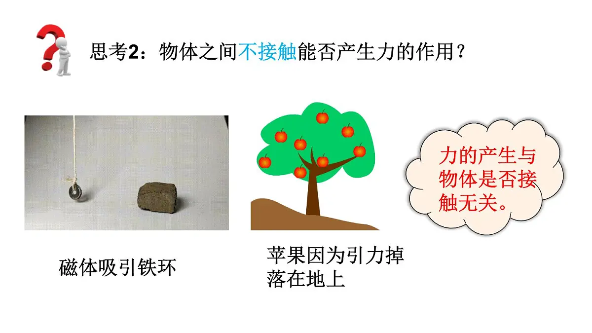 初中物理新人教版八年级下册第七章第一节第一课时 力及其作用效果教学课件2025春第8页