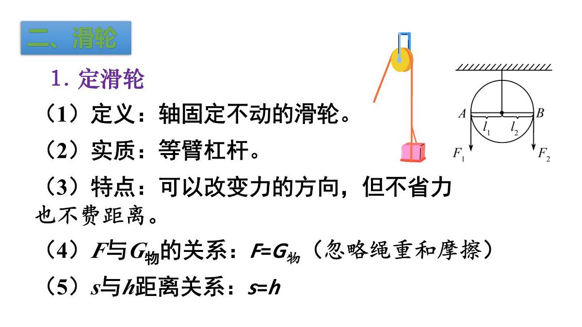 初中物理新人教版八年级下册第十二章整理与复习教学课件2025春第8页