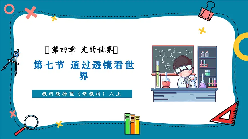 4.7 通过透镜看世界 课件第1页