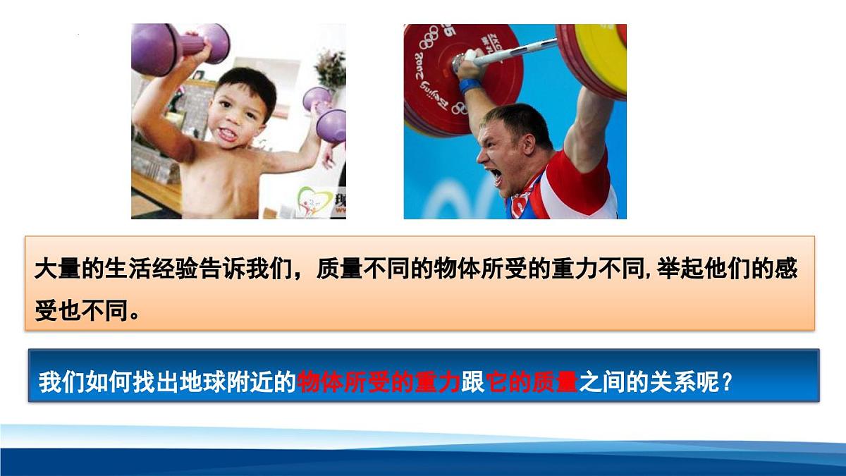 新人教版物理 八下 7-3《 重力》课件第4页