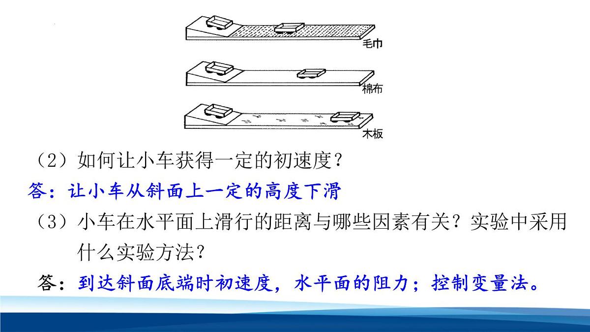 新人教版物理 八下 8-1《 牛顿第一定律》 课件第5页