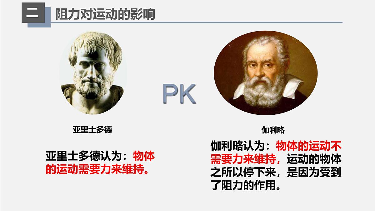 新人教版物理 八下 8-1《8-1牛顿第一定律》课件第4页