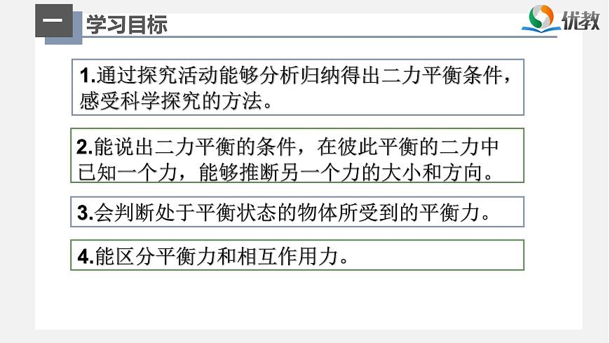 新人教版物理 八下 8-2《二力平衡》课件第2页