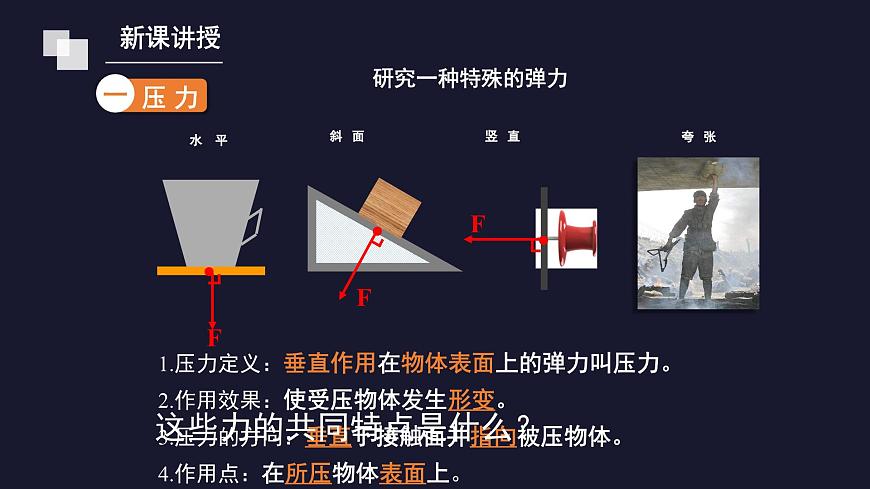 新人教版物理 八下 9-1《压强》课 件课件PPT第4页