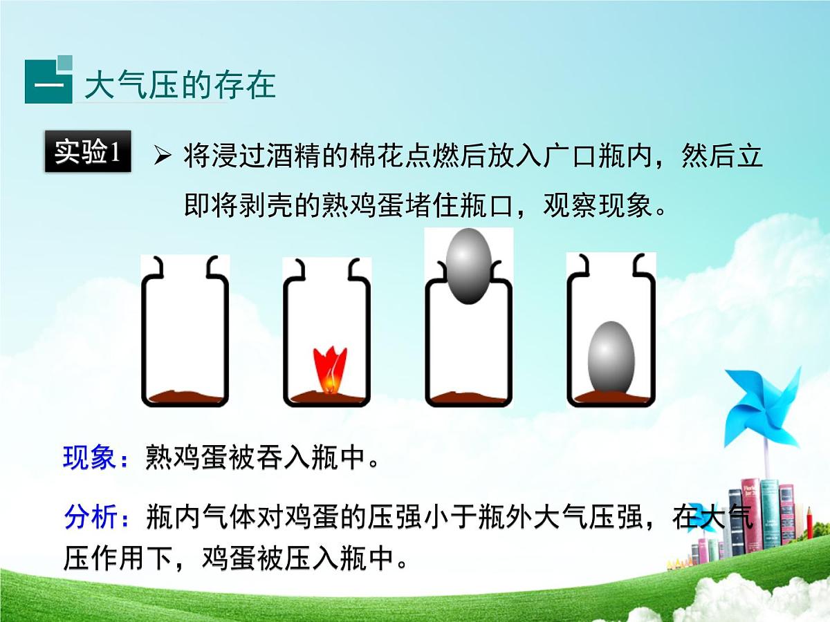 新人教版物理 八下 9-3《大气压强》课 件课件PPT第3页