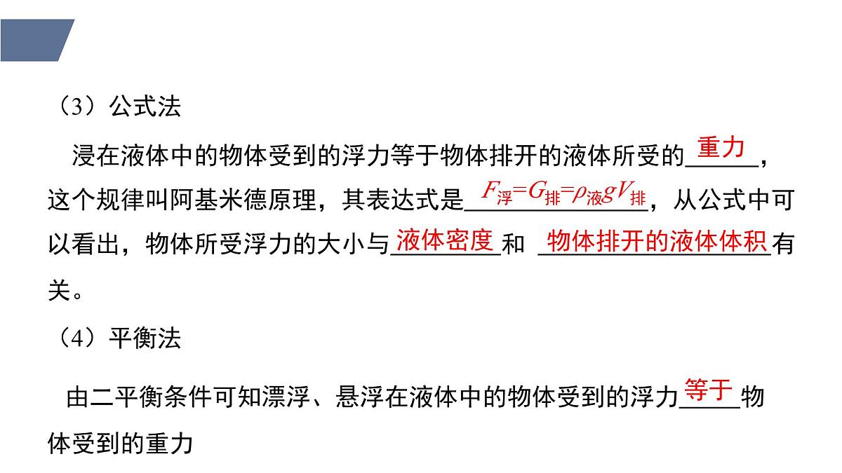 新人教版物理 八下 10-2 《阿基米德原理》课件第6页
