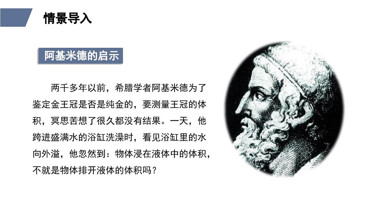 新人教版物理 八下 10-2 《阿基米德原理》课件第7页