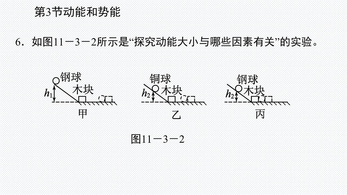 新人教版物理 八下 11-3《动能和势能》复习课件第8页